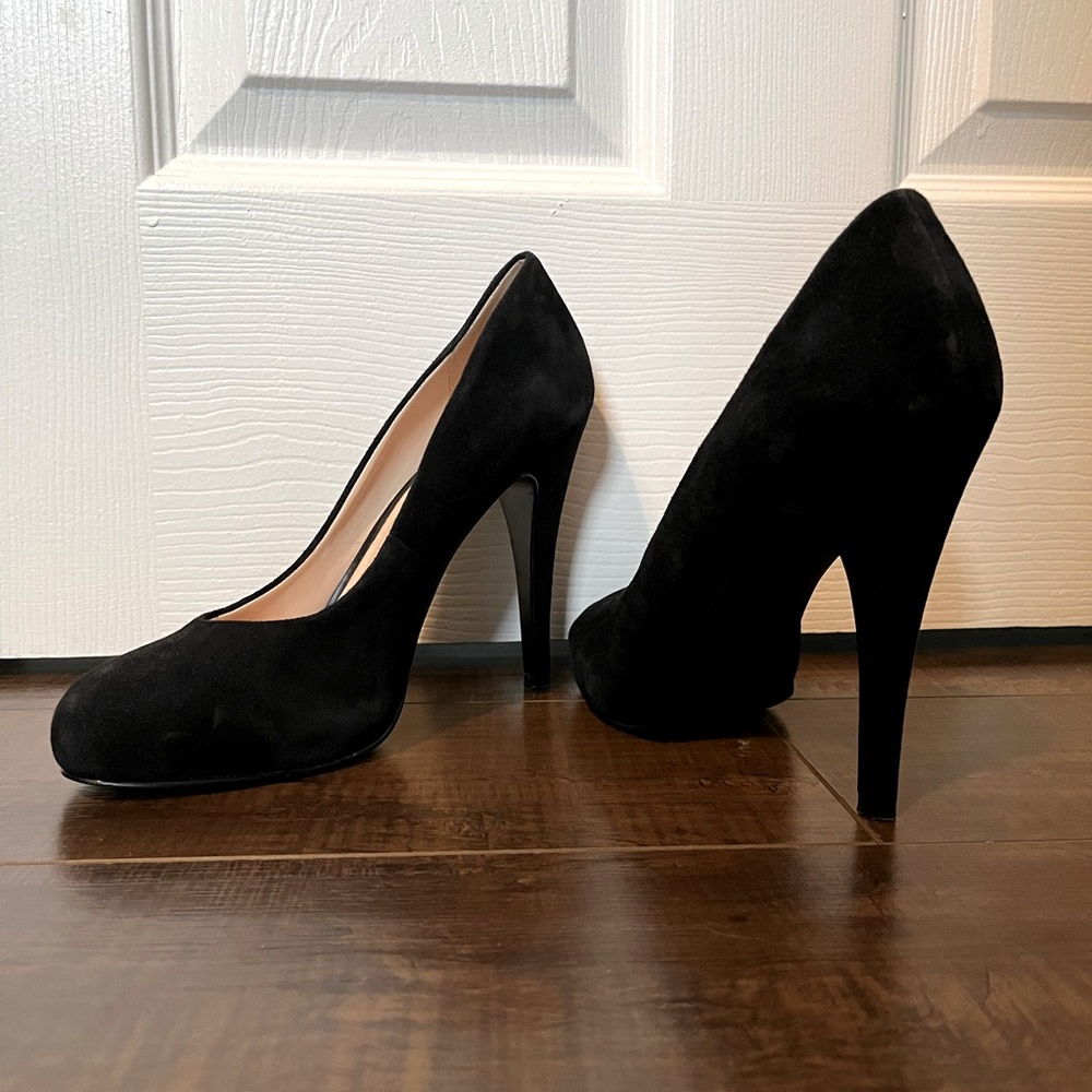 Black high heels